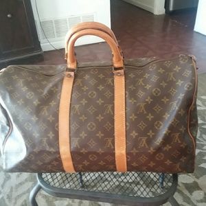 Authentic LOUIS VUITTON 70's keepall 50